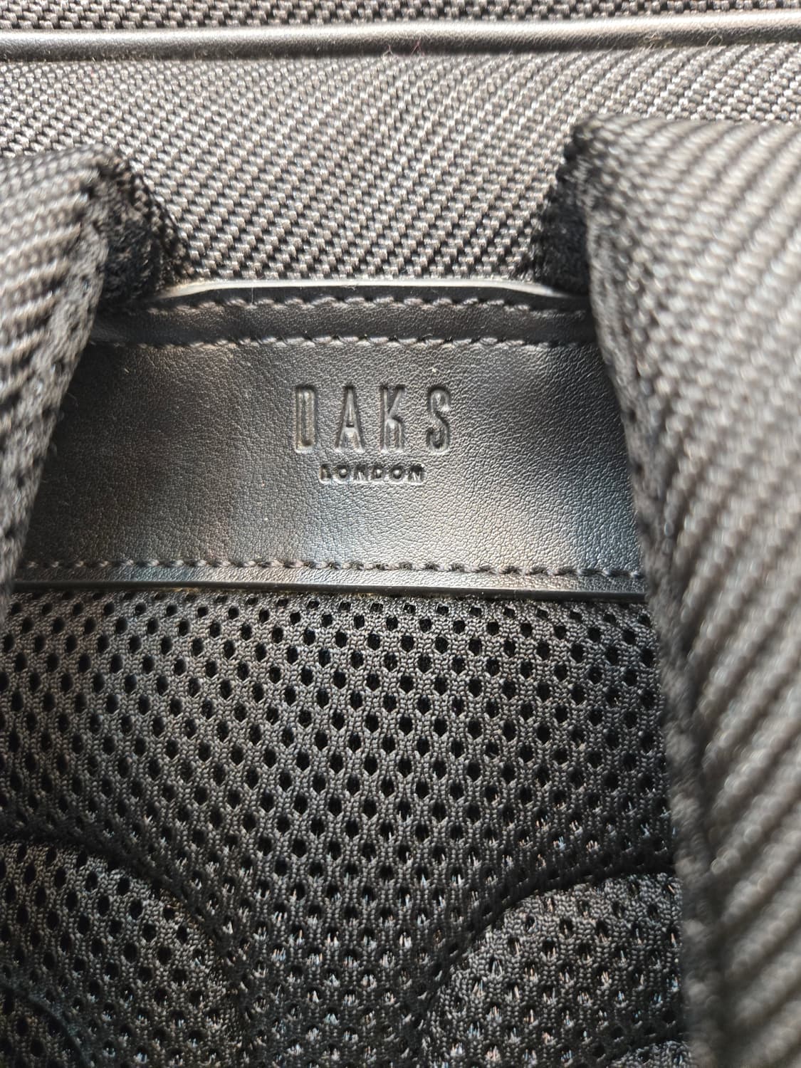 DAKS 런던 블랙 비즈니스/캐주얼 백팩 (남성용) -  상품이미지5