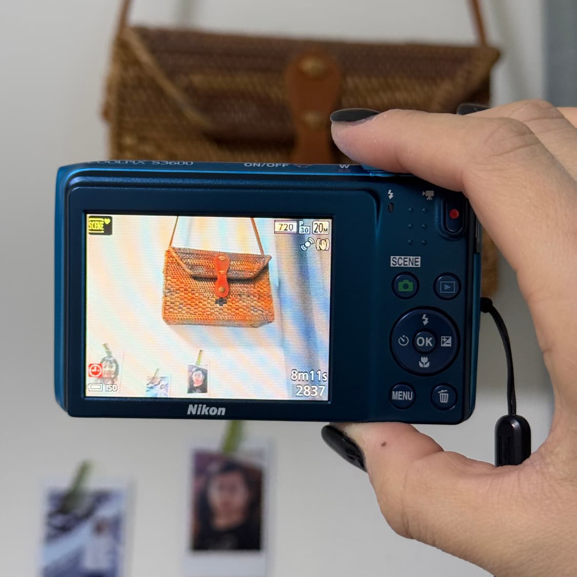 에스파 윈터) 니콘 쿨픽스 S3600빈티지 디카 디지털카메라 상품이미지8