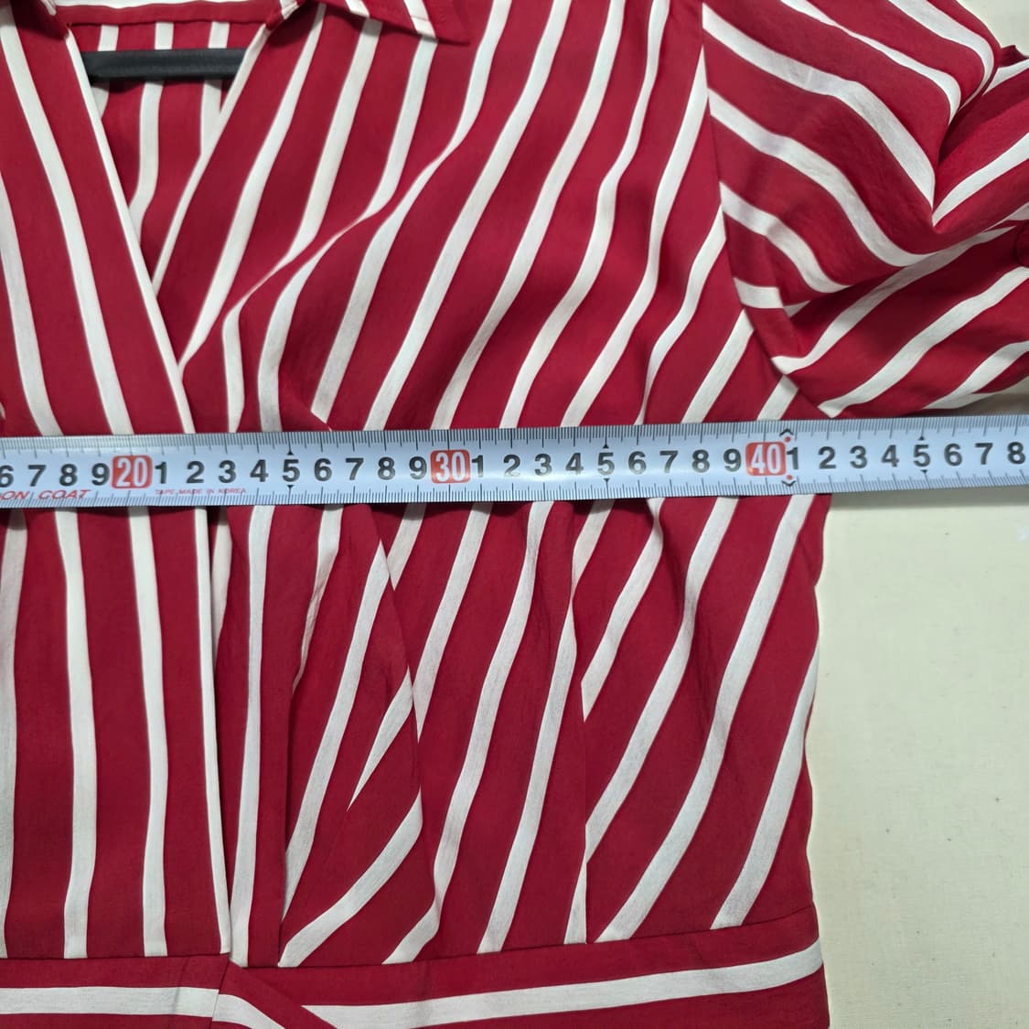 1336  산드로 sandro 스트라이프 랩 원피스 79-43 상품이미지3