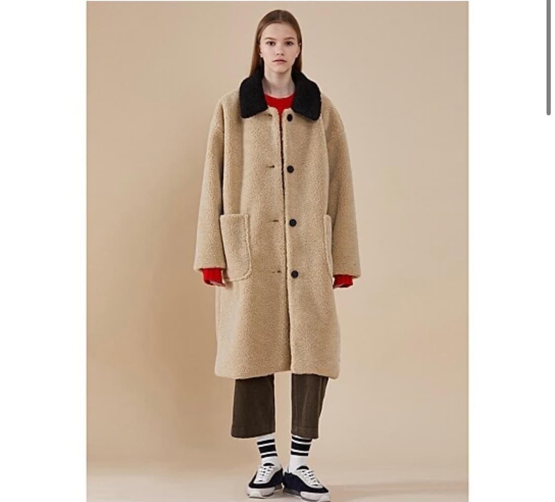 스튜디오톰보이 시어링 코트 상품이미지1