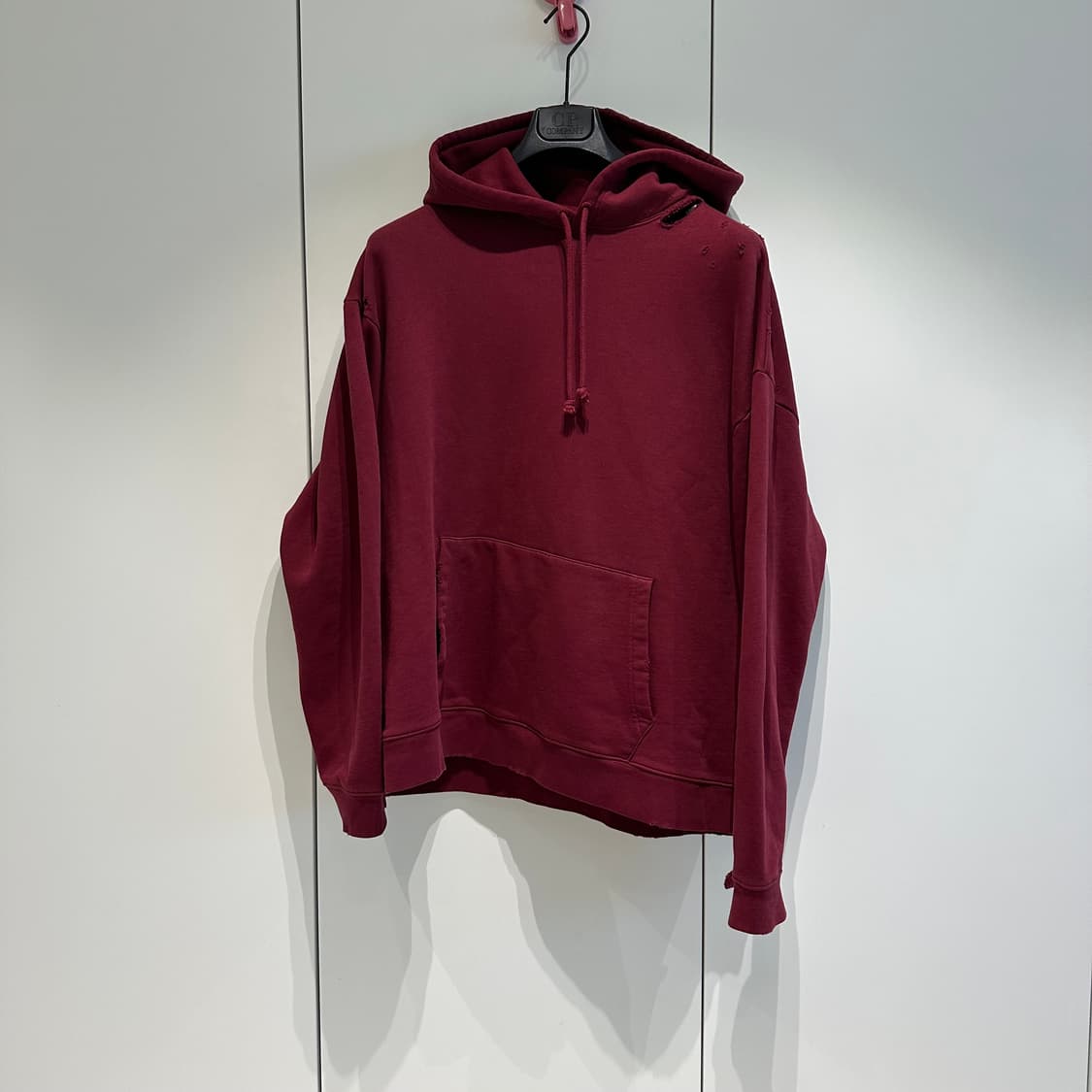 라프시몬스 21-22fw 네바다 디스트레시드 후드 상품이미지4