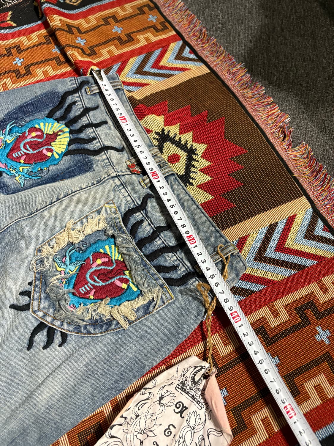 뉴 런던 진스 빈티지 데님팬츠 (새상품) 상품이미지7