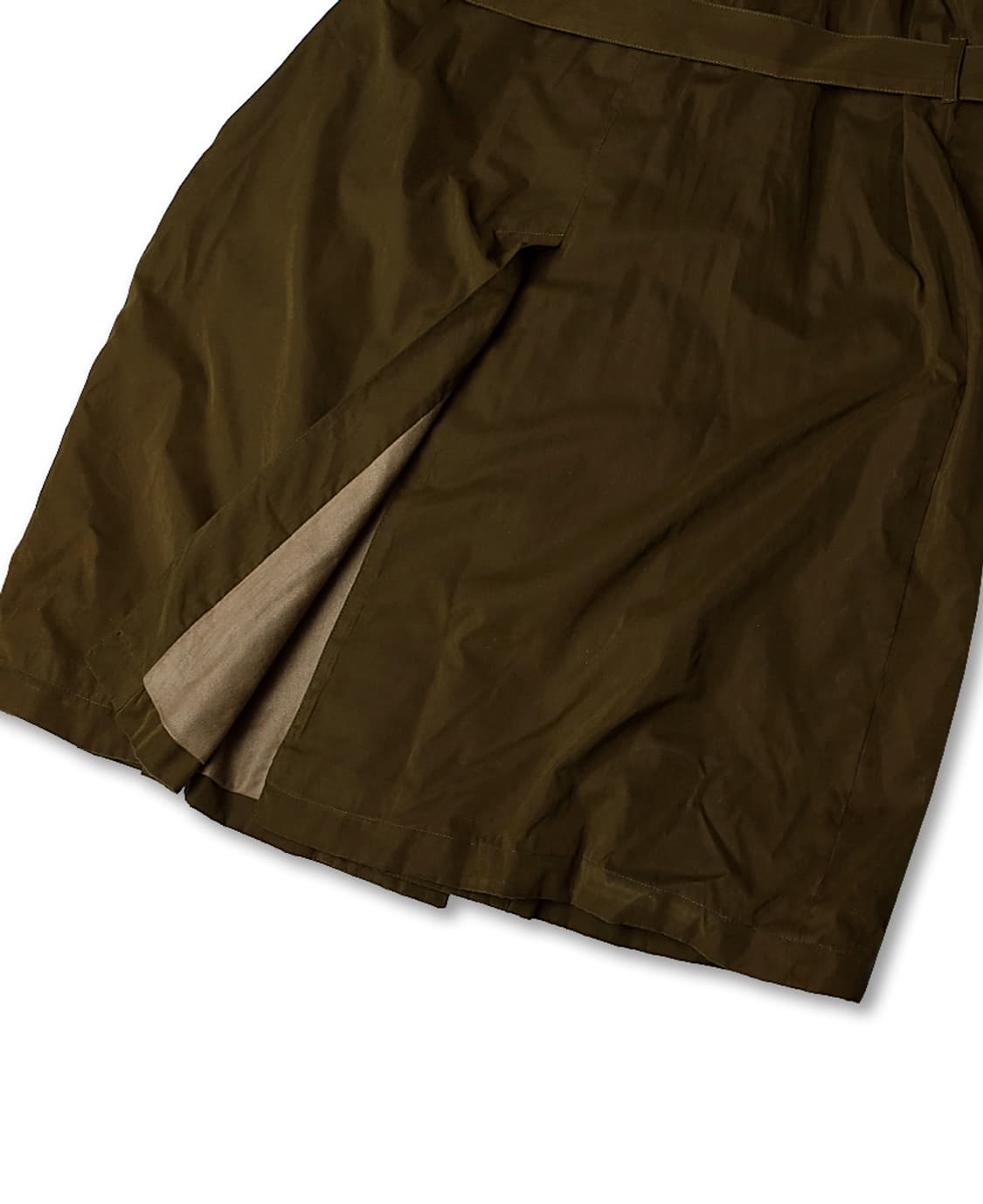 몬테도로 [Montedoro] 레인웨어 카키 레글런 벨티드 롱코트 상품이미지6