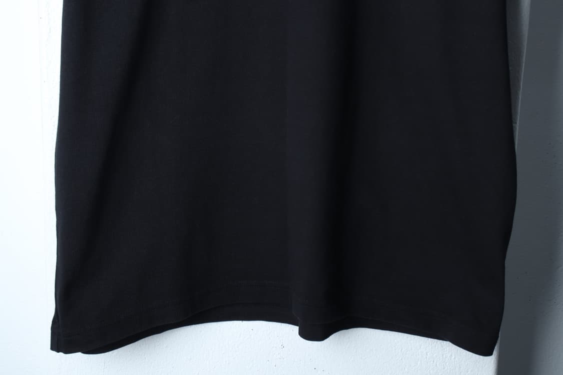 (L-XL) 무신사 스탠다드 반팔 티셔츠 무지 블랙 기본-H33149 상품이미지4