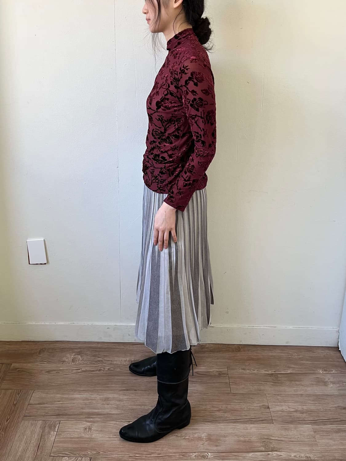 St VERMEER 플리츠 스커트 상품이미지8