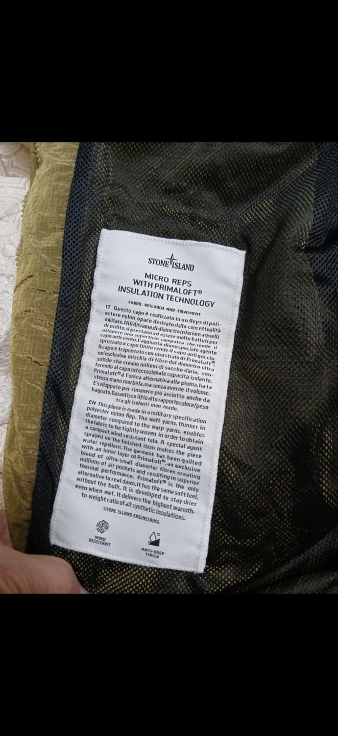 스톤아일랜드 마이크로 렙스 위드 프라이멀로프트 100 상품이미지5