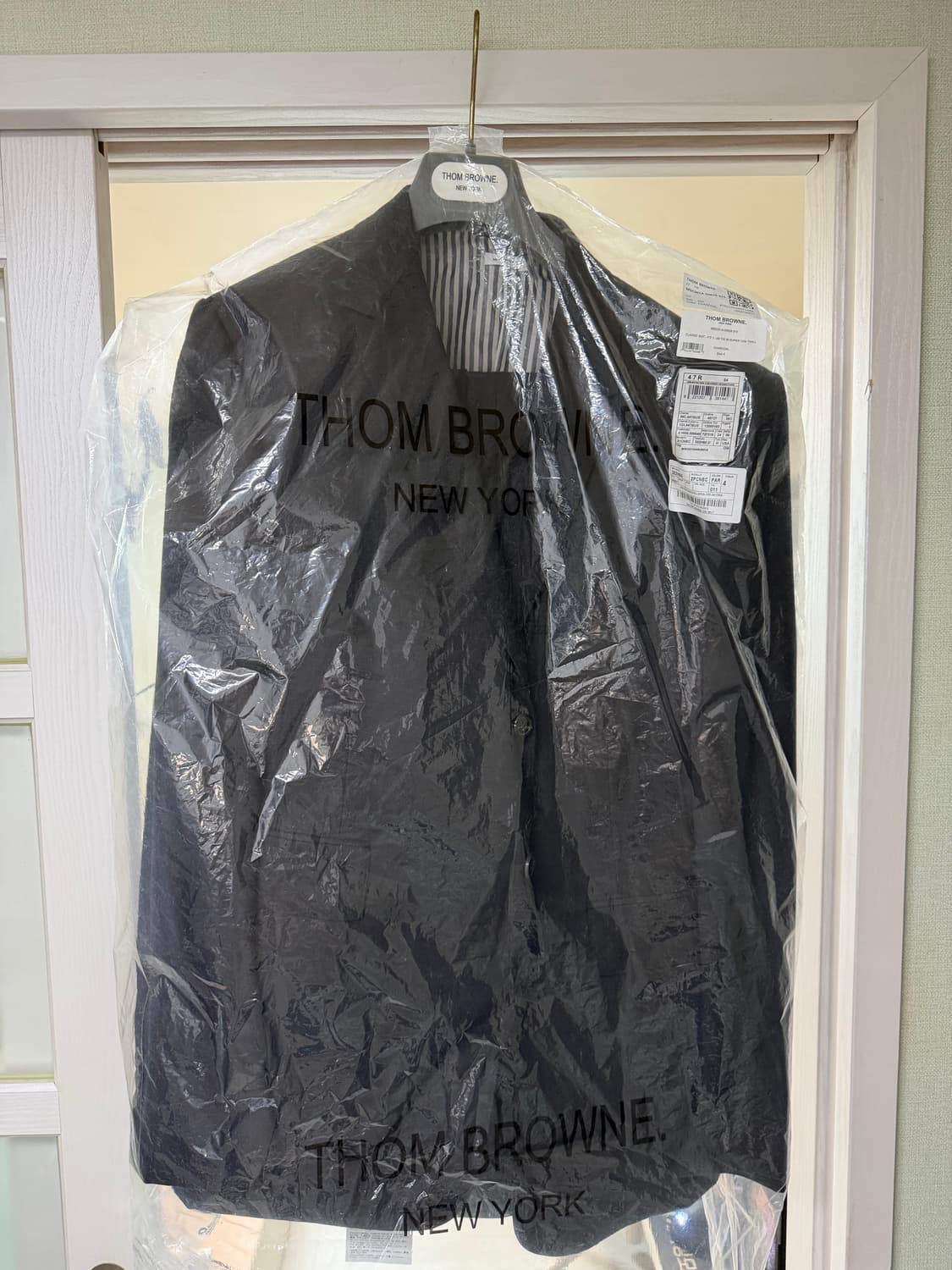 [3,4,5] 톰브라운 클래식 수트 미드그레이 차콜 ,로우라이즈 슬랙스 상품이미지5