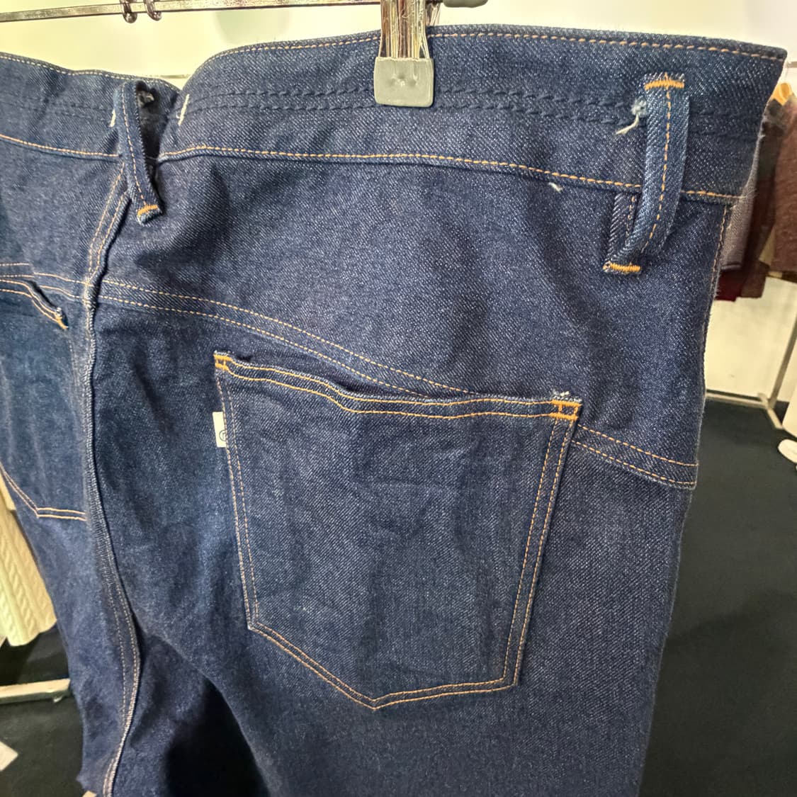 [36] 논네이티브 인디고 데님 청바지 상품이미지4