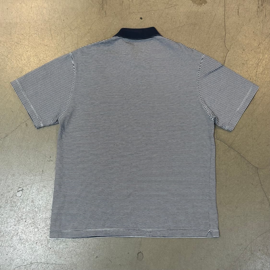 42 단톤 스트라이프 반팔 카라티 상품이미지3