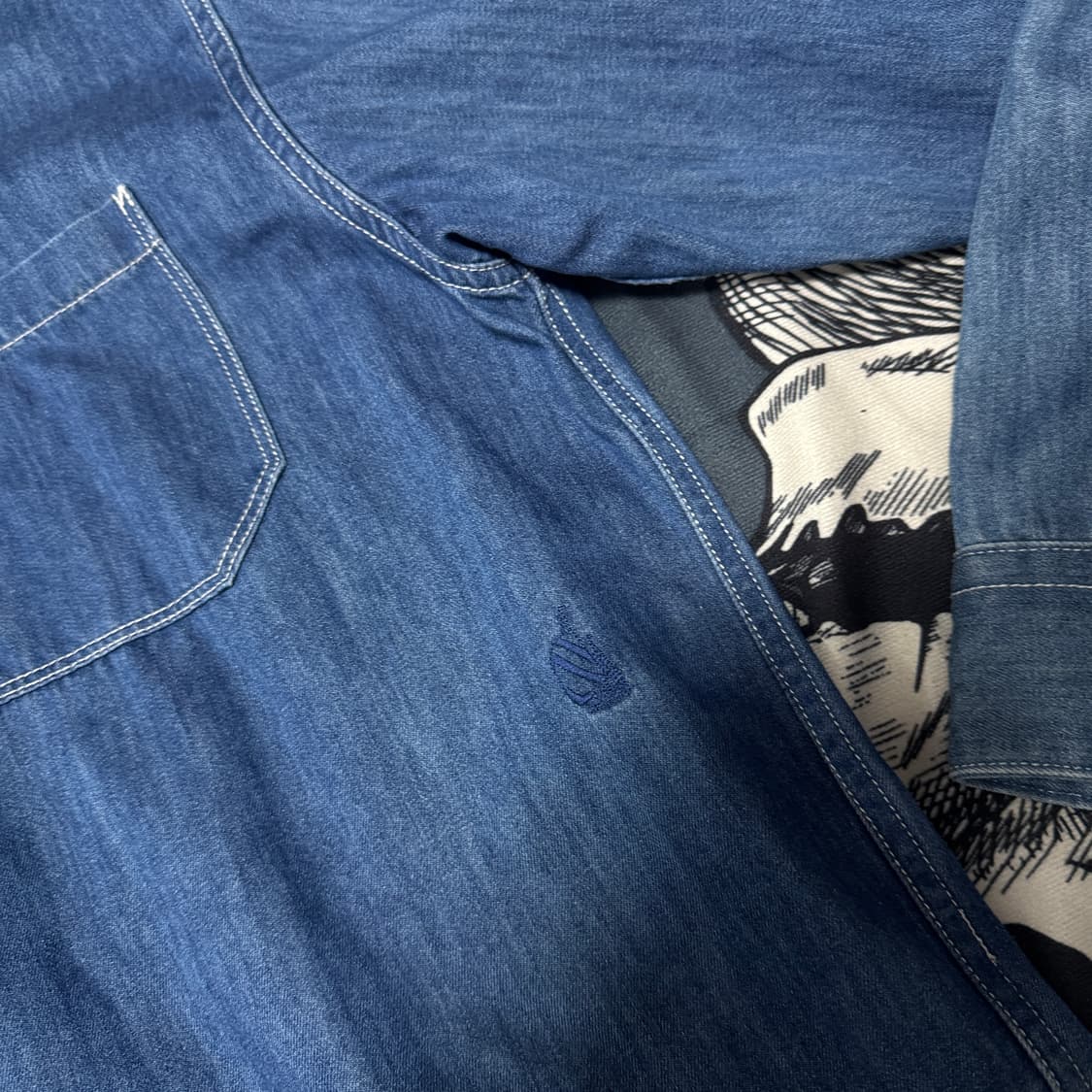 노티카 데님셔츠 XL사이즈 상품이미지4