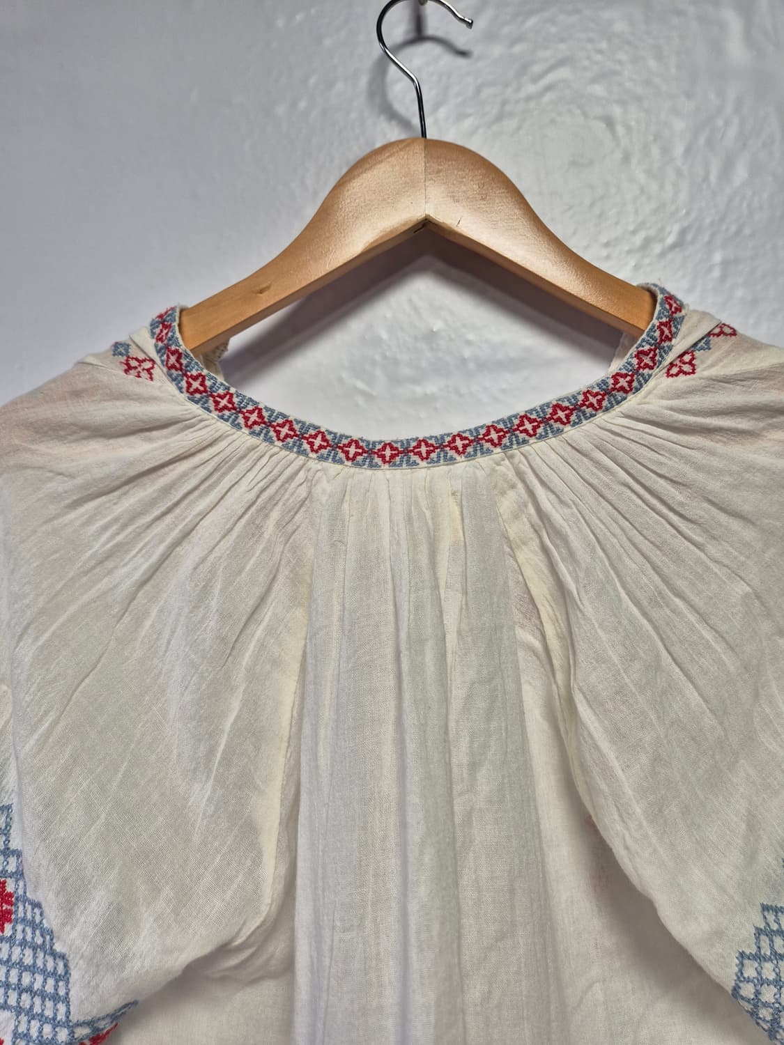 데님앤서플라이 랄프로렌 아이보리 자수 블라우스 XS사이즈 상품이미지9