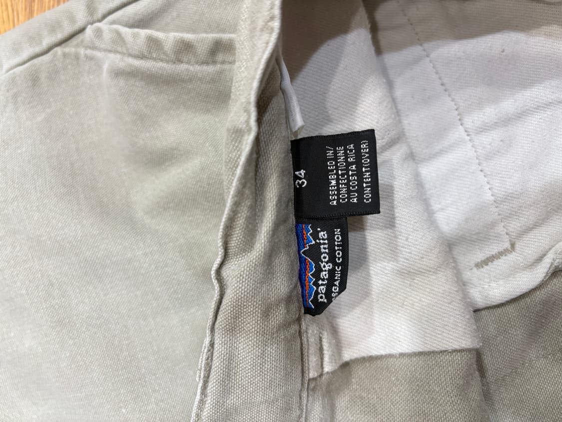파타고니아 오가닉 코튼 팬츠 반바지 상품이미지4