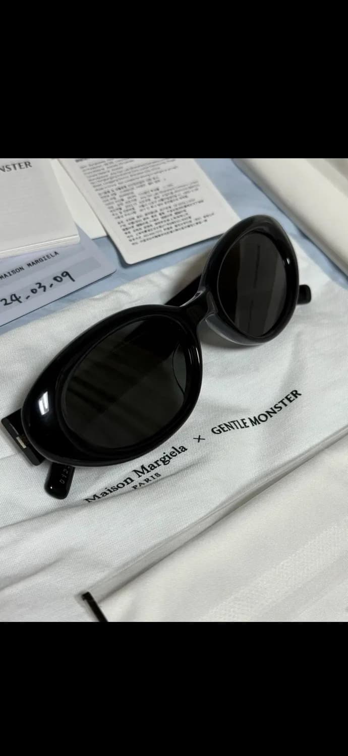 젠틀몬스터 X 메종 마르지엘라 MM107 선글라스 (레더X) 상품이미지2