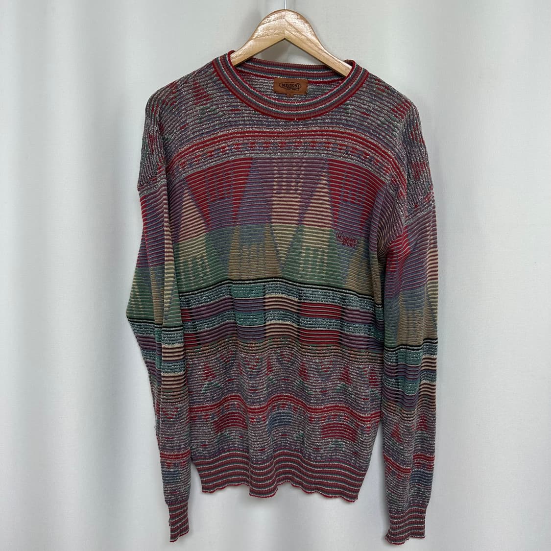   미쏘니 남자 루즈핏 니트티 빅사이즈 (실측118)  상품이미지1