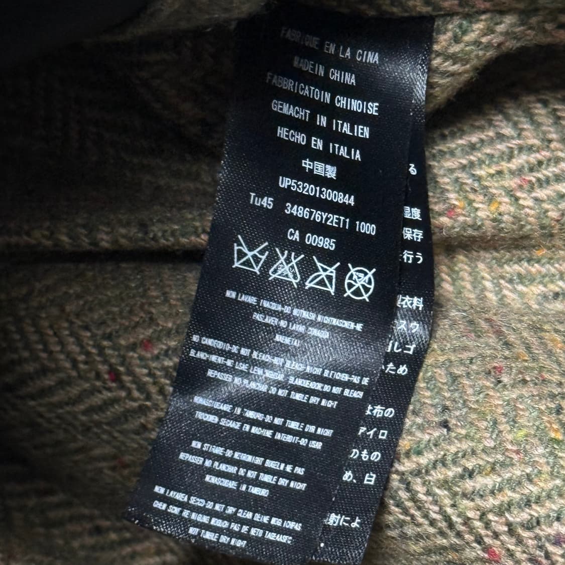 L CIDU LEATHERS 말가죽 바이커 자켓 상품이미지5