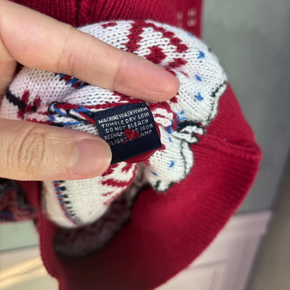 폴로 랄프로렌 페어아일 니트 가디건 상품이미지3