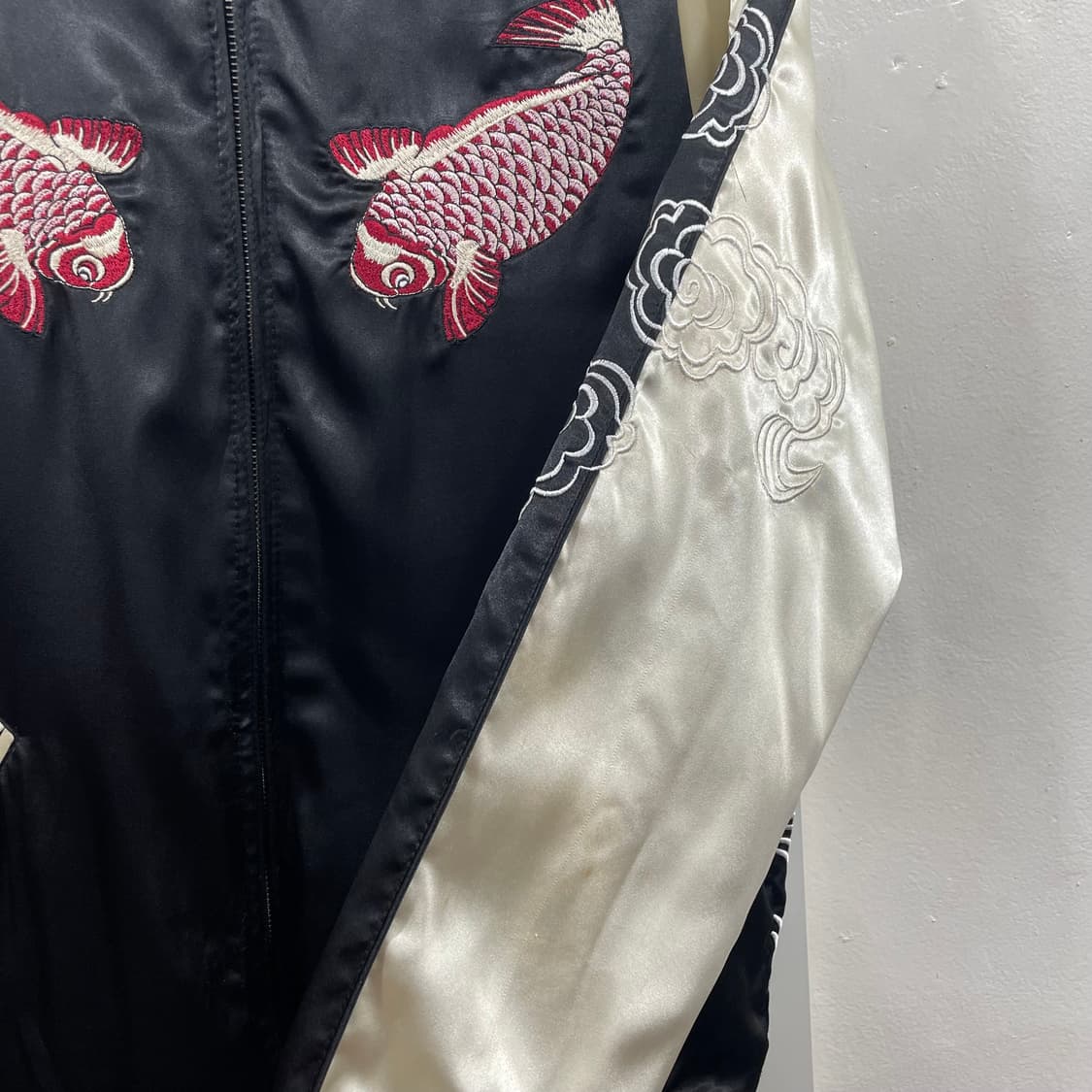 [XL] jpn 리버시블 벨벳 스카잔 상품이미지6