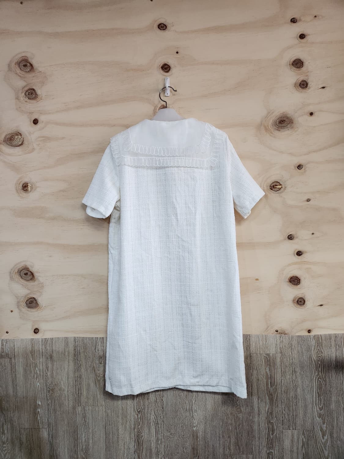 1152) 더오픈프로덕트 트위드 반팔원피스 상품이미지2