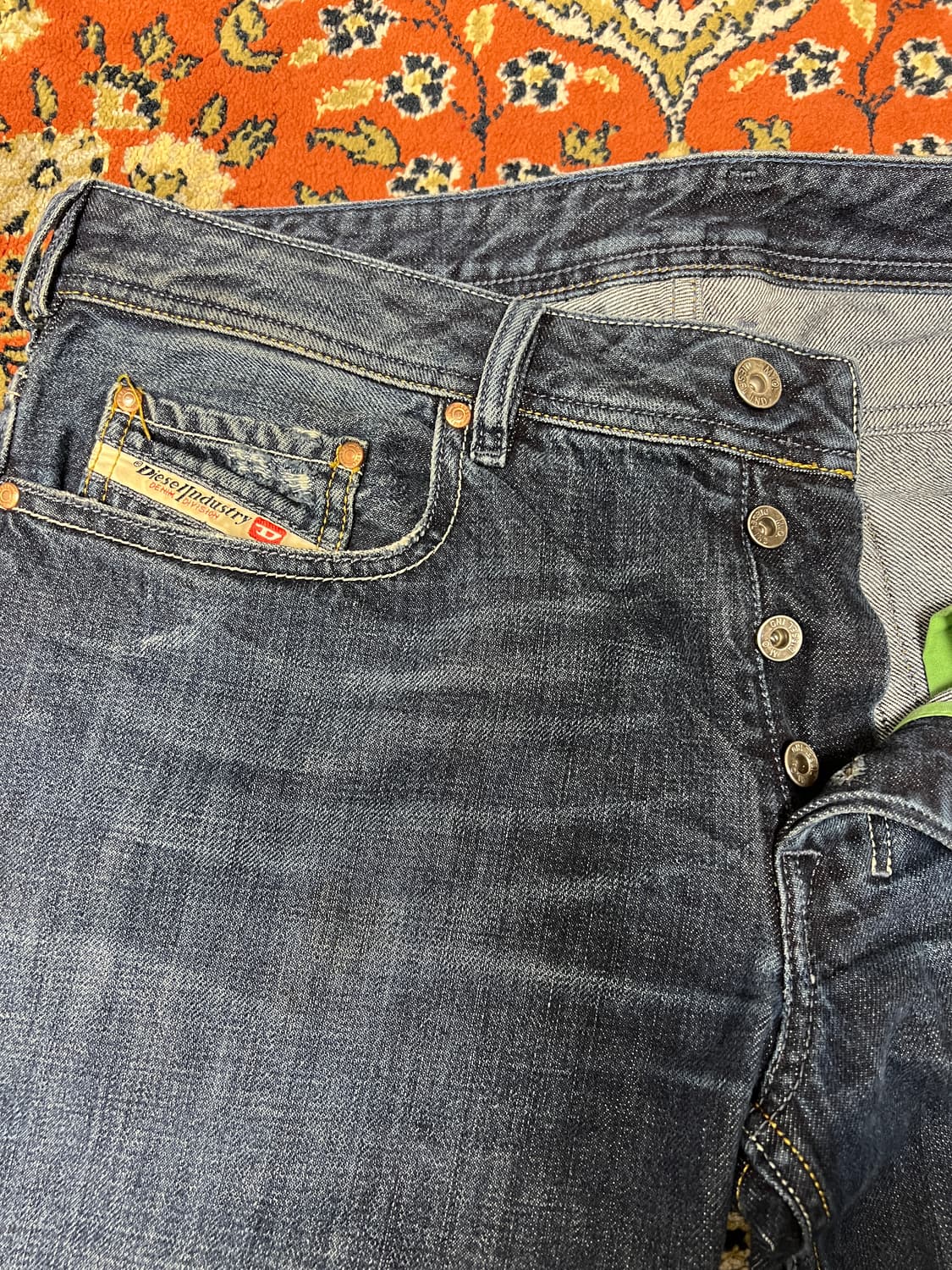 [32] Diesel 디젤 빈티지 자탄 부츠컷 플레어 데님팬츠 상품이미지5