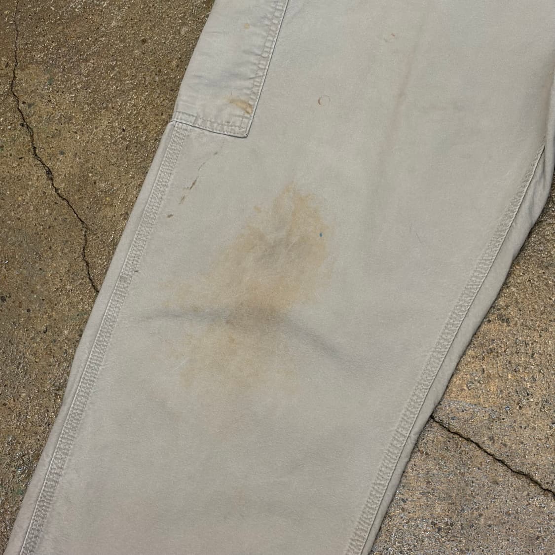 00s USA 빈티지 칼하트 싱글니 워크팬츠 상품이미지4