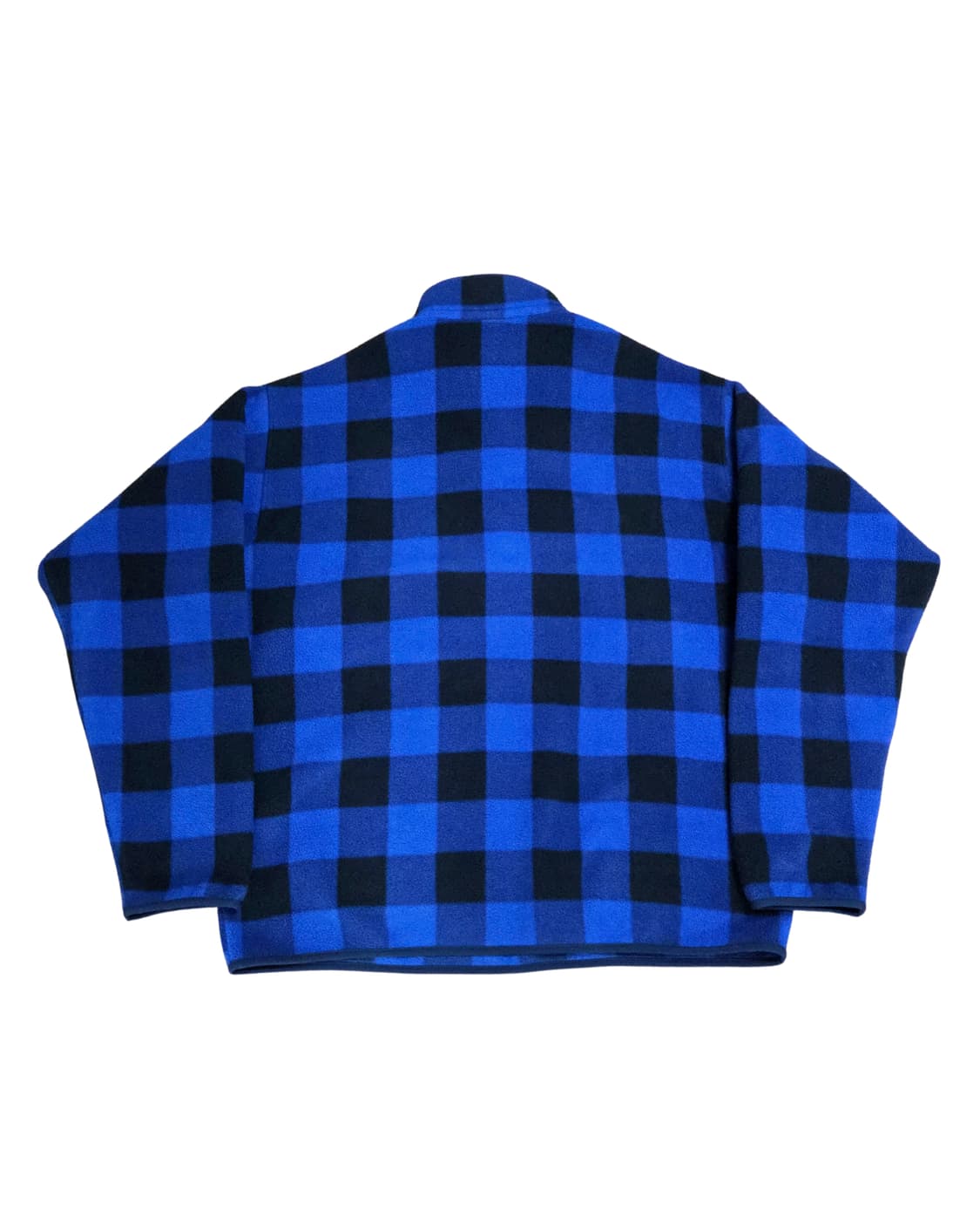 (L)파타고니아 블루 체크 신칠라 플리스 버팔로 패턴 상품이미지2