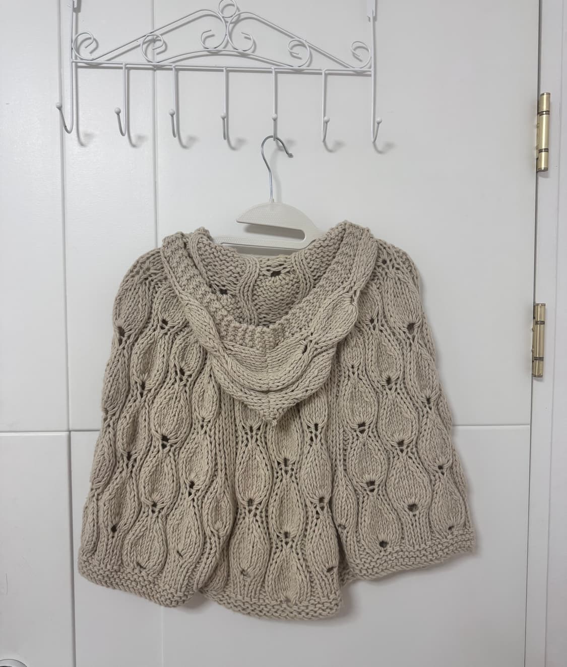 빈티지 모리걸 브라운 케이프 상품이미지2