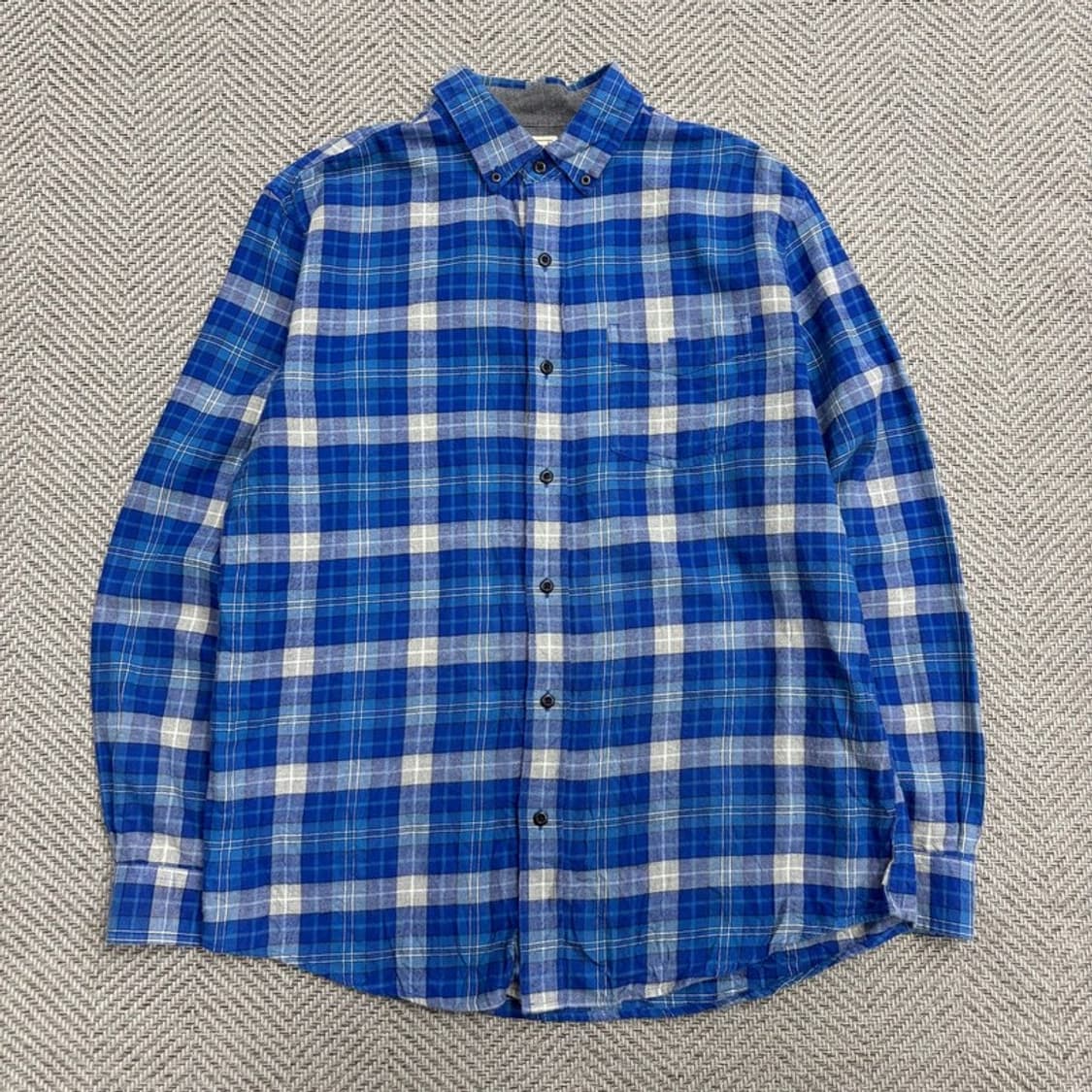 엘엘빈 코튼 체크셔츠 v1563 상품이미지1