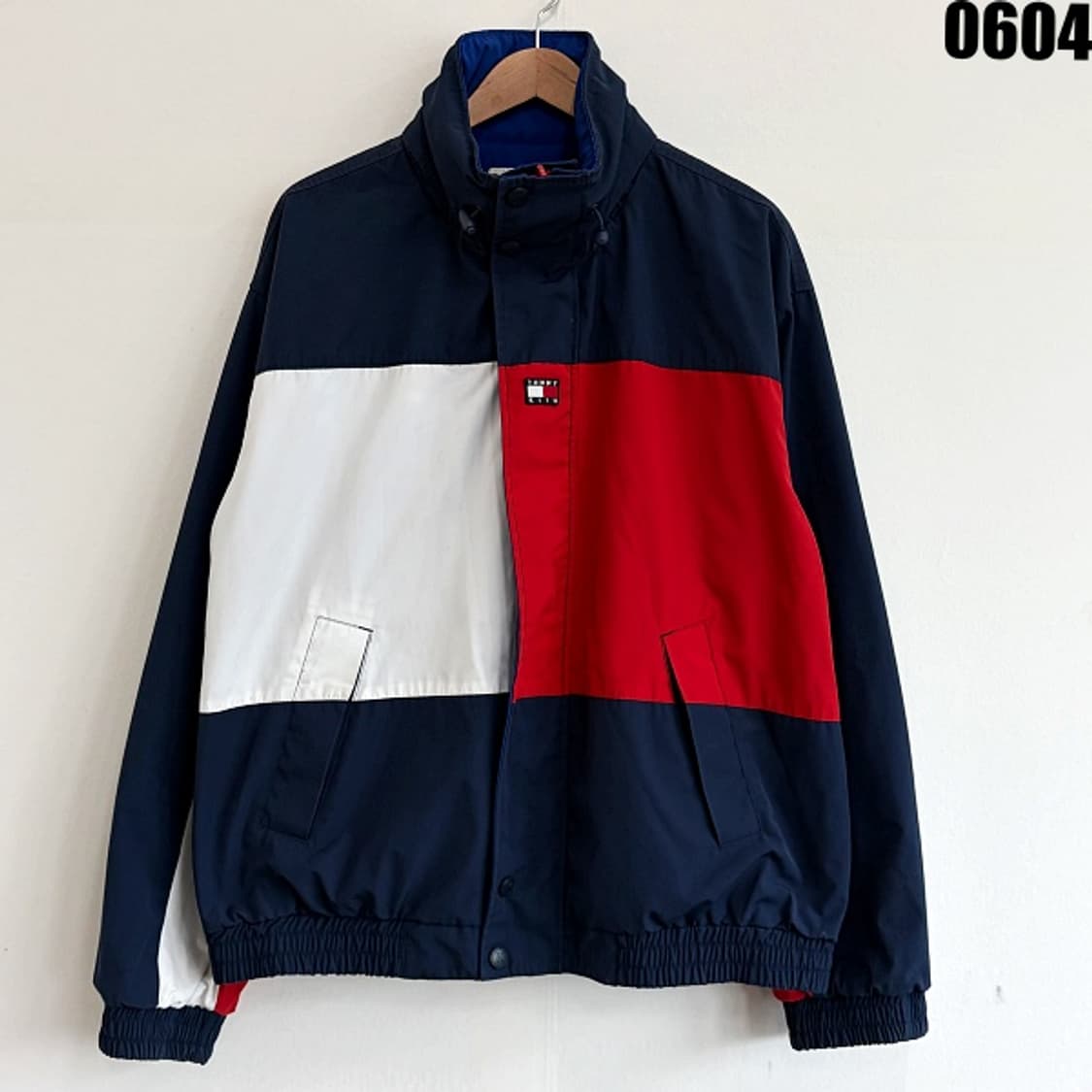 타미힐피거 X kith 리버시블 바람막이 자켓 XL 0604 상품이미지8