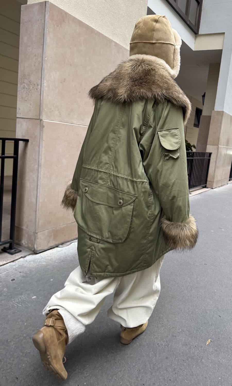 Open yy 오픈와이와이 사파리 자켓 카키 3사이즈 상품이미지1