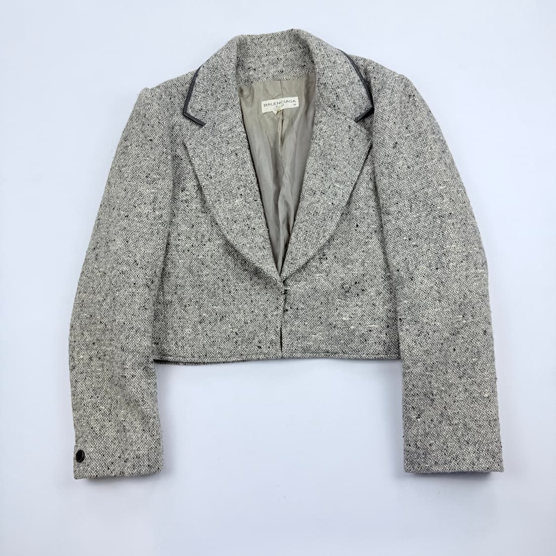 발렌시아가 아카이브 트위드 크롭자켓 상품이미지1