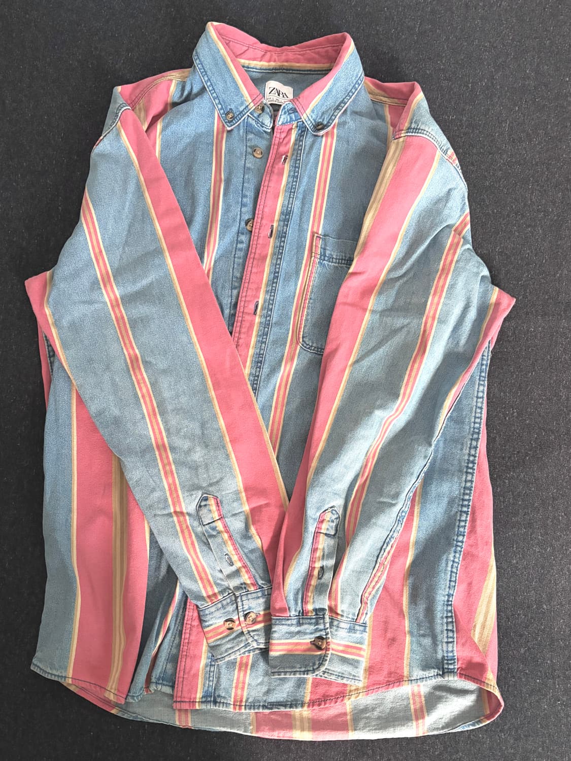 착샷O) 자라 솜사탕바 셔츠 상품이미지1