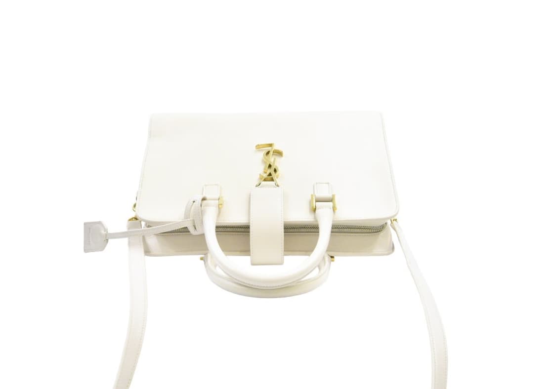 생로랑 모노그램 카바스 베이비 투웨이백 (정품) 상품이미지9