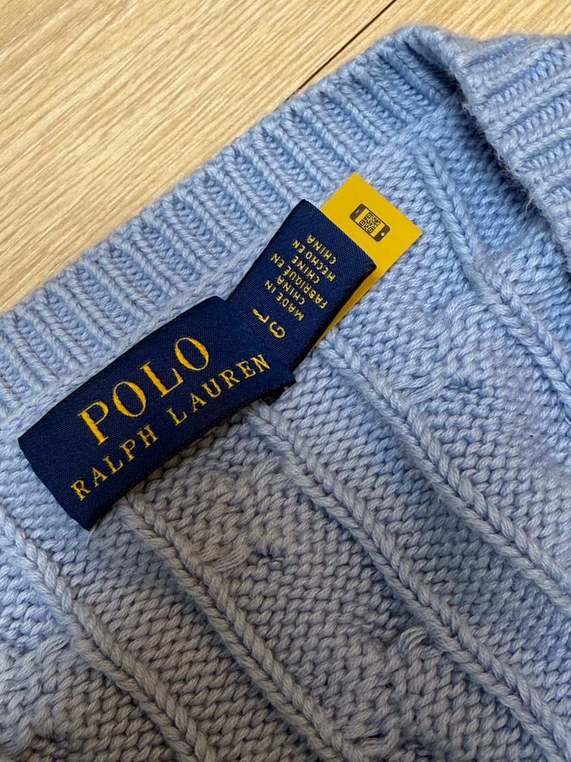 폴로 케이블가디건 L 상품이미지2