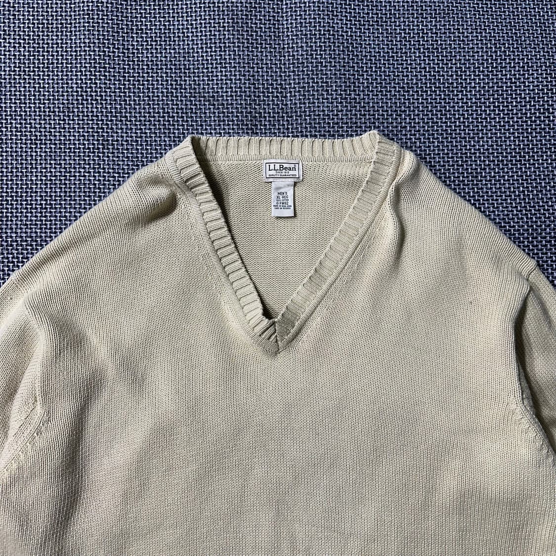 엘엘빈 브이넥 니트 (XL/old-8483) 상품이미지2