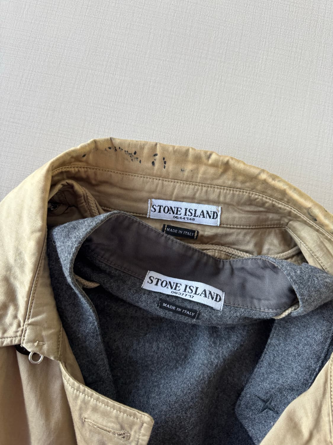 Fw05 스톤아이랜드 라소고마토 라이너코트 상품이미지7