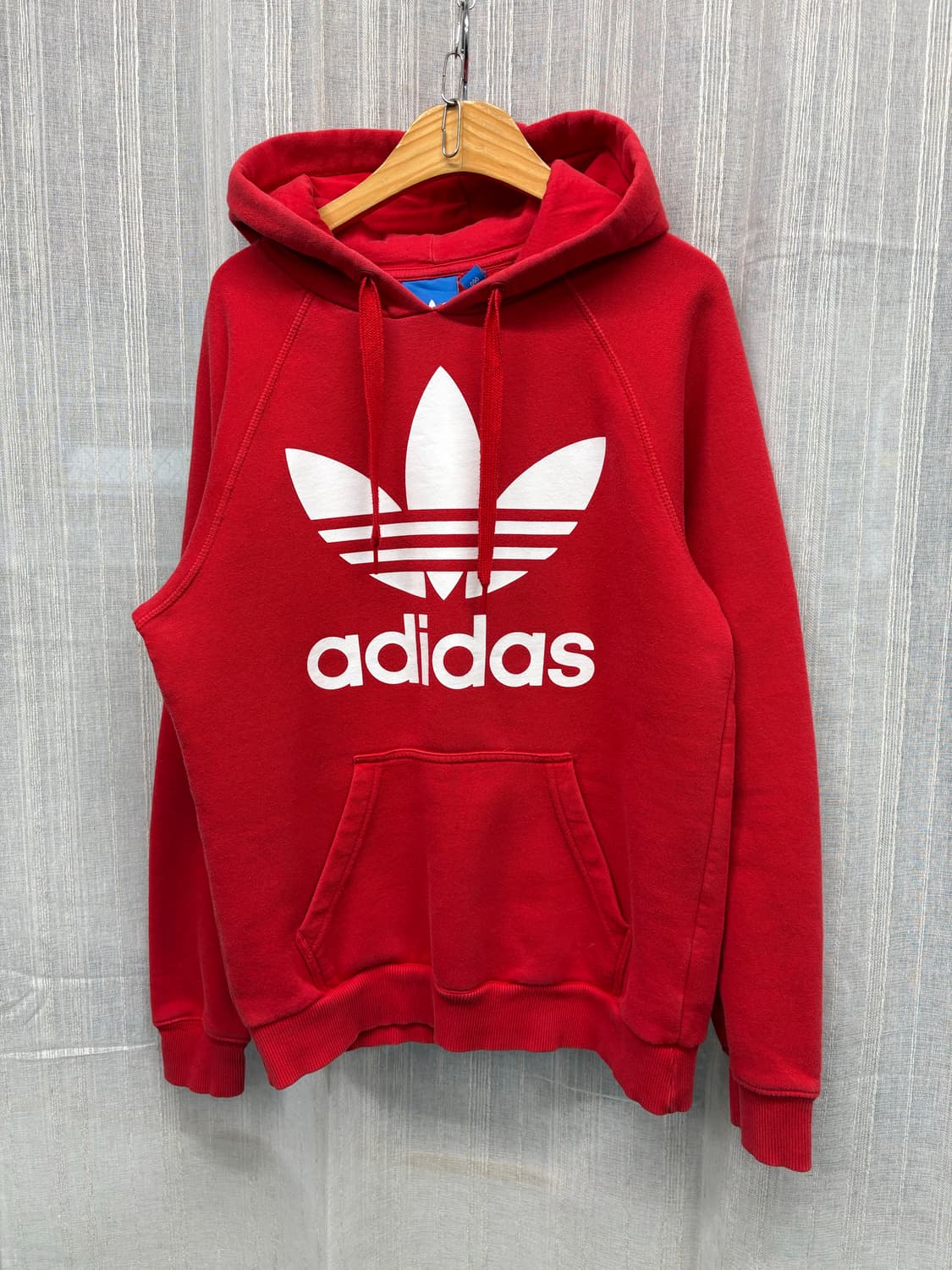 아디다스 파이어버드 빅로고 후드티 상품이미지3