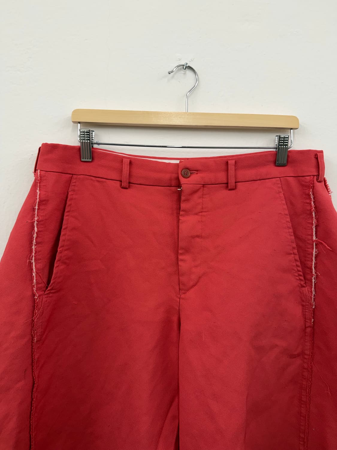 꼼데가르송 옴므플러스 핑크 버뮤다 팬츠 M 상품이미지3