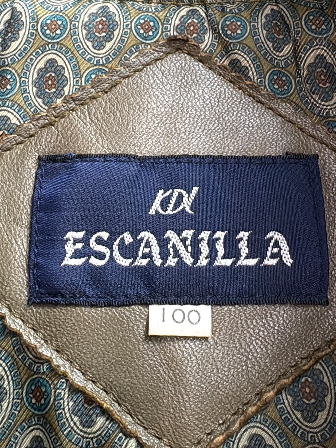 ESCAMILLA 아카이브 염소가죽 레더 봄버 자켓 2650 상품이미지3