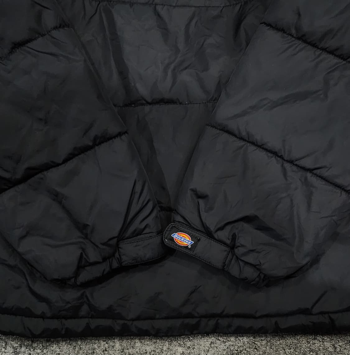 디키즈 베이직 로고 경량 패딩 자켓 L 상품이미지5