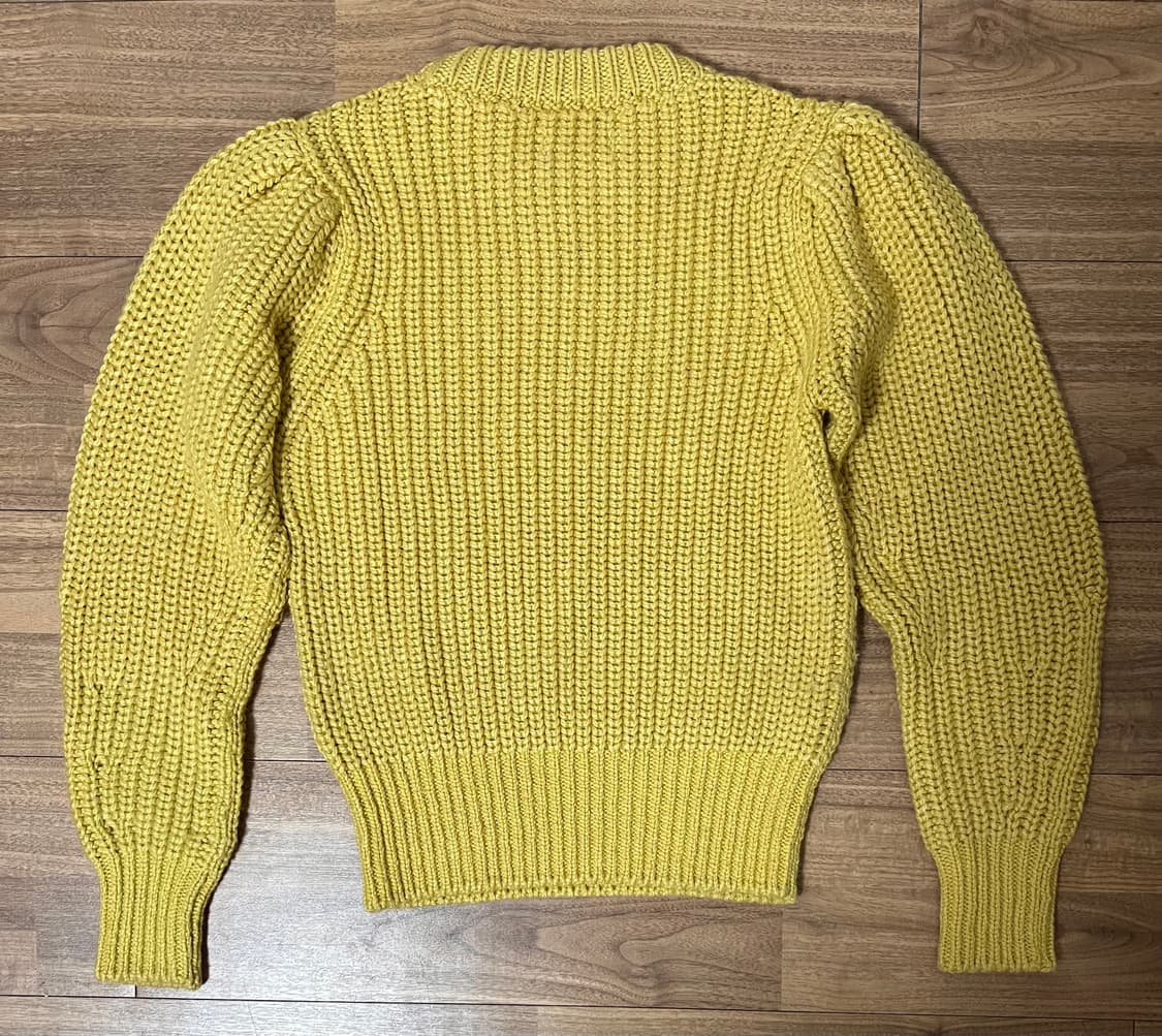 이자벨마랑 옐로우 퍼프 니트 36 상품이미지2