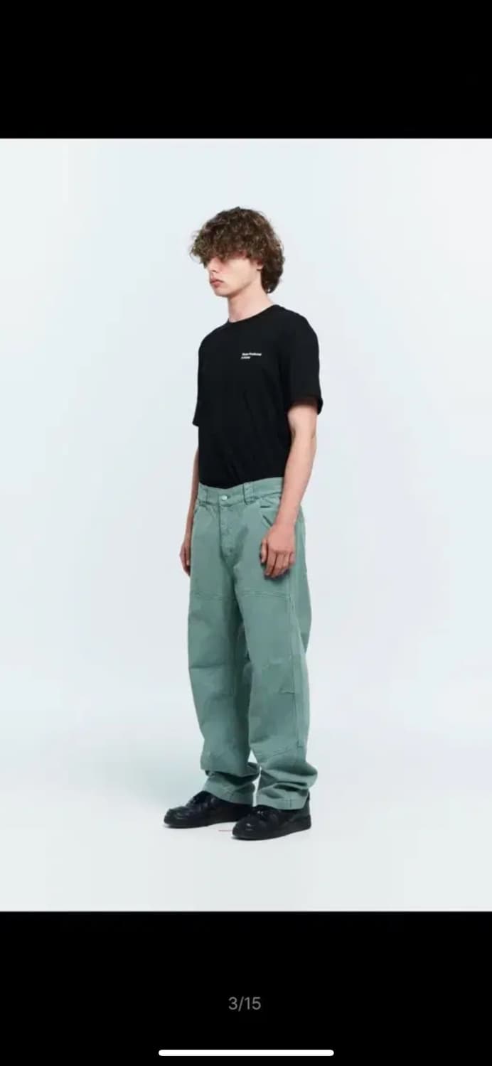 플라스틱프로덕트 CALF POCKET PANTS (EMERALD) 상품이미지4