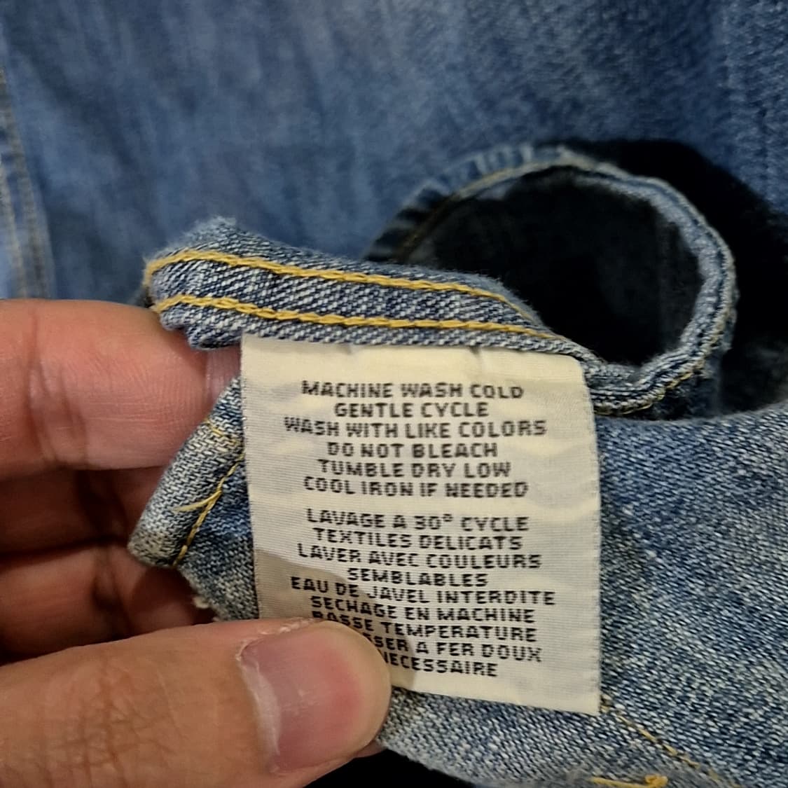 Denim&Supply 데님앤서플라이 데님 웨스턴 셔츠 상품이미지4
