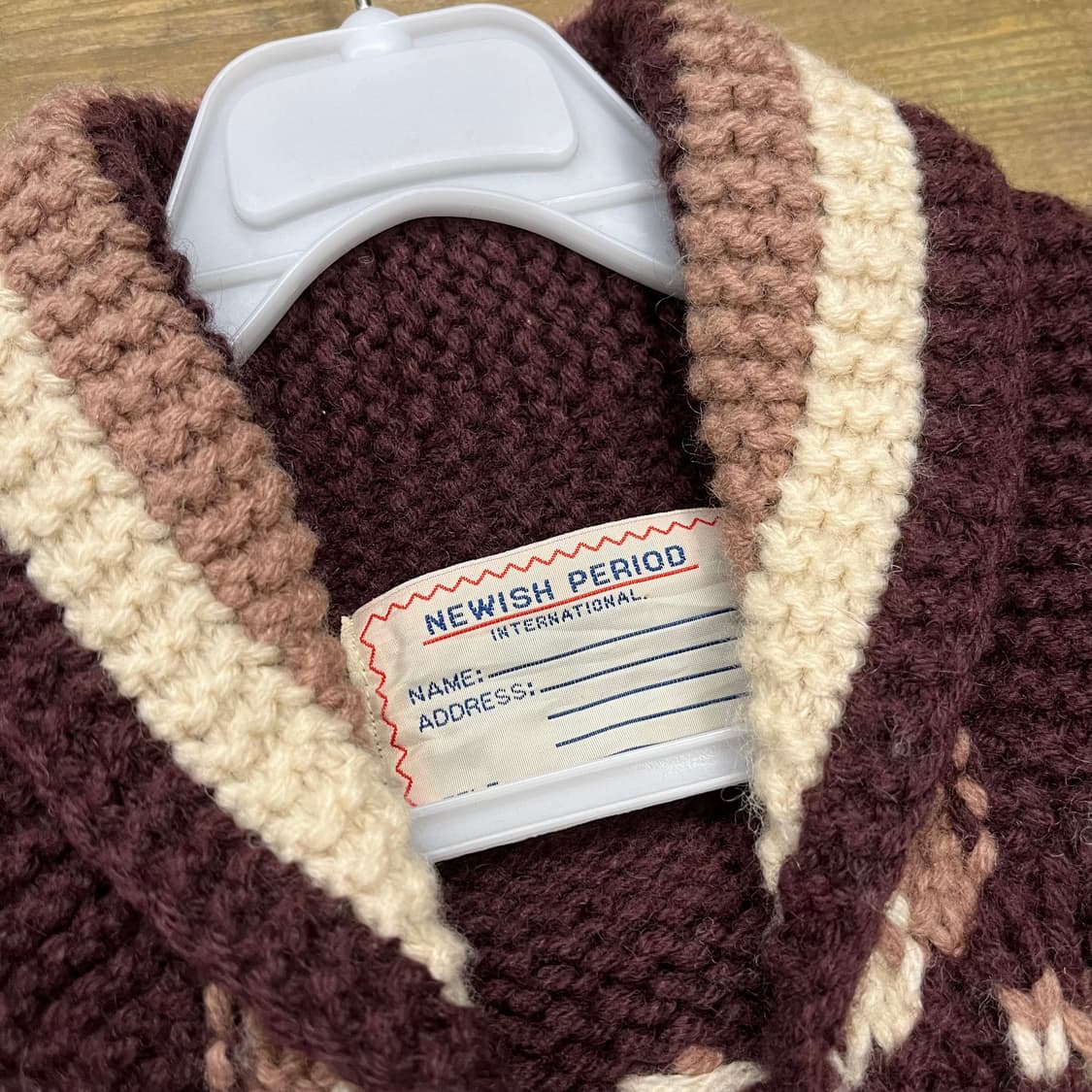 빈티지 코위찬 집업 자켓  상품이미지3