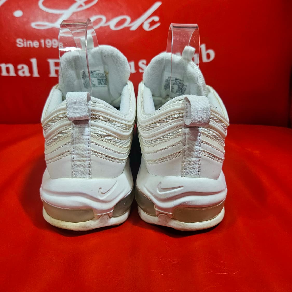 나이키(Nike) 에어맥스 97 트리플 화이트 255size 상품이미지6