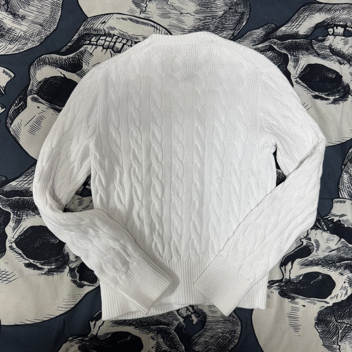 qr신형 폴로랄프로렌 케이블가디건 여성 M사이즈 상품이미지5