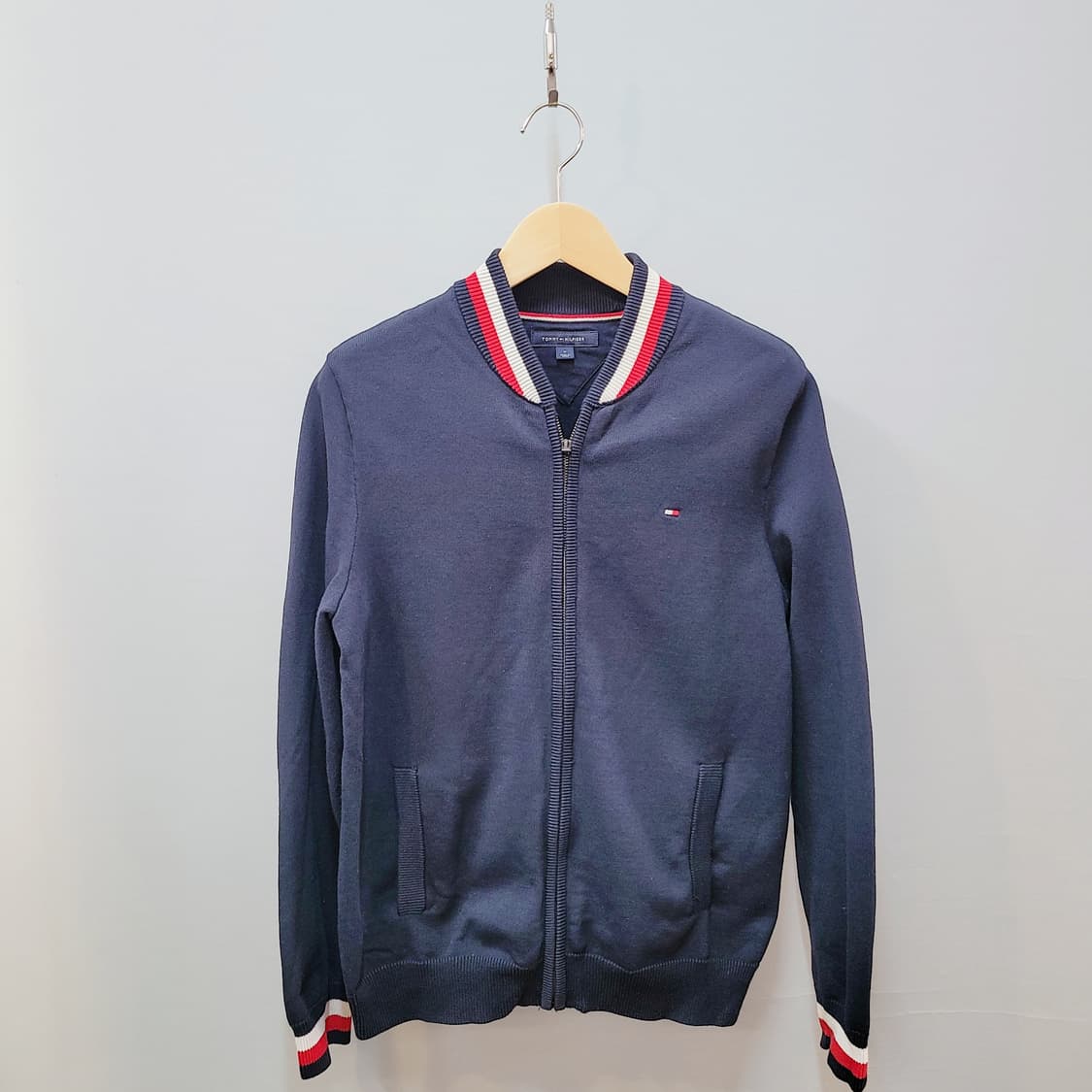 M) 타미힐피거 니트 집업  상품이미지1