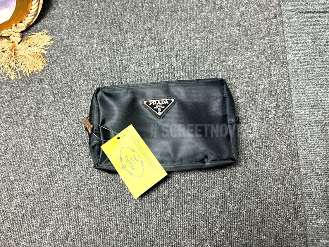 프라다 뷰티 파우치 블랙  상품이미지4
