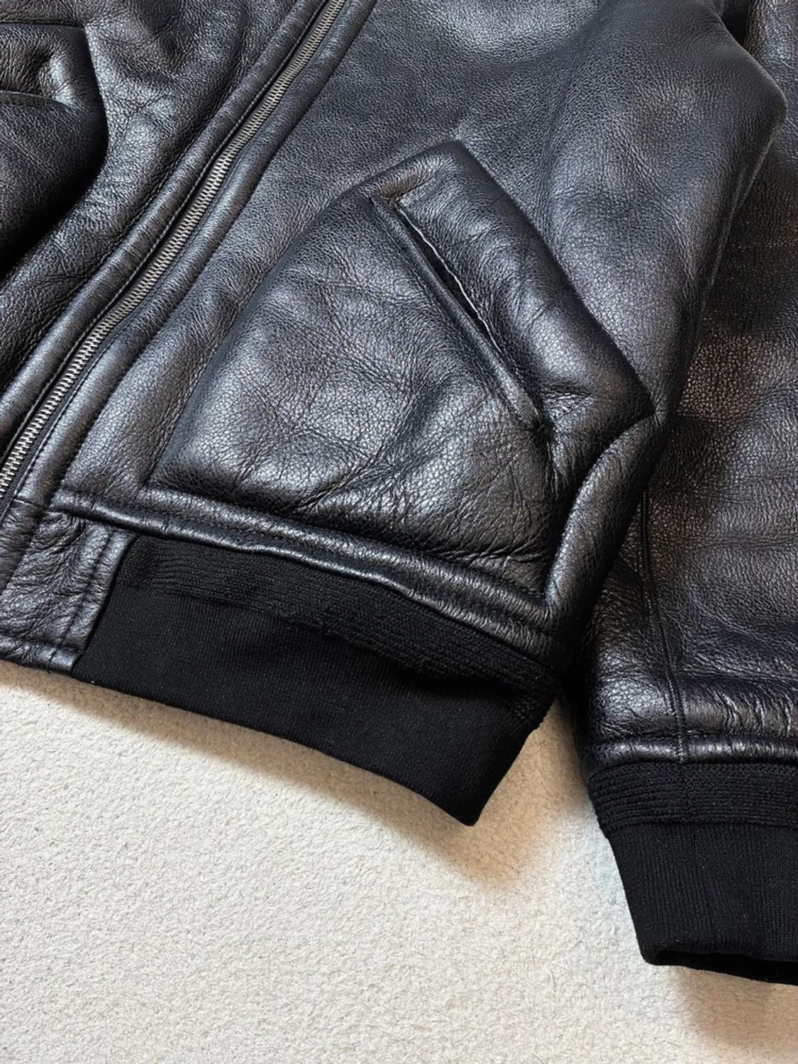 jaon verdurous 00's 양가죽 무스탕 자켓 PN7421 상품이미지3