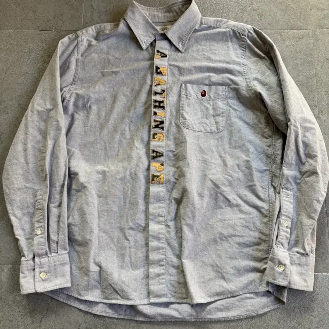 A Bathing Ape 긴팔 셔츠 XL 상품이미지2