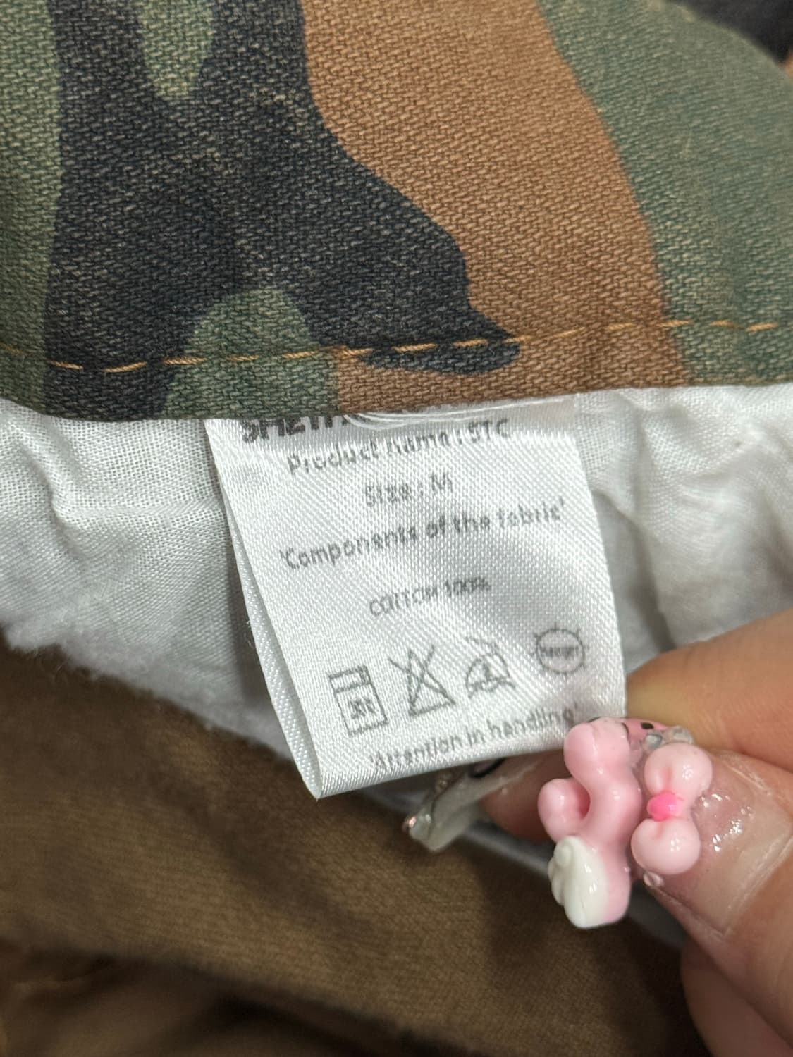 SHETHIS COMMA 카모플라쥬 팬츠 상품이미지6